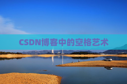 CSDN博客中的空格艺术